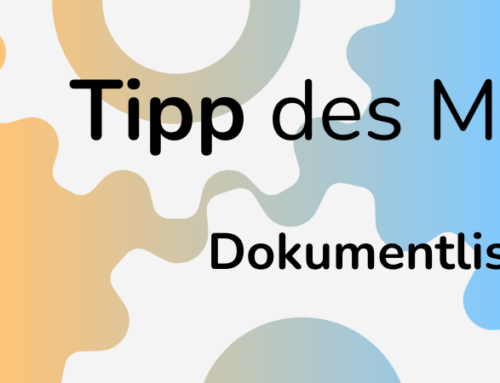 Dokumentlisten: Alle Daten auf einen Blick