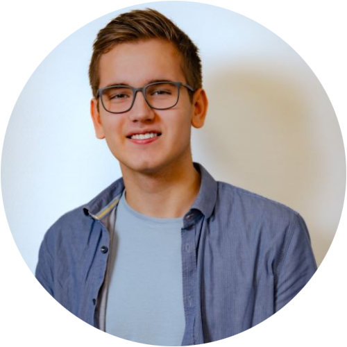 Simon Gert, Auszubildender im Support